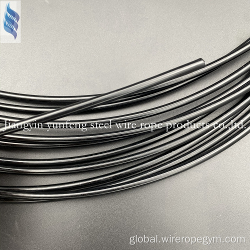 China Black NYLON Jacket Coated Flexible Cable 4-6MM Factory